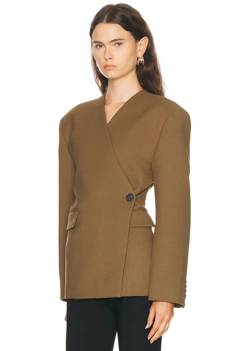 EAVES Naama Classic Suiting Blazer | Thumbnail 3 EAVES Naama Classic Suiting Blazer | Thumbnail 3