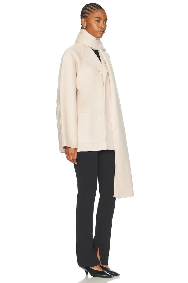 EAVES Osher Wool Coat | Thumbnail 3 EAVES Osher Wool Coat | Thumbnail 3