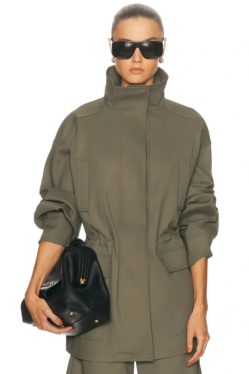 EAVES Mai Compact Suiting Parka Jacket | Thumbnail 2
