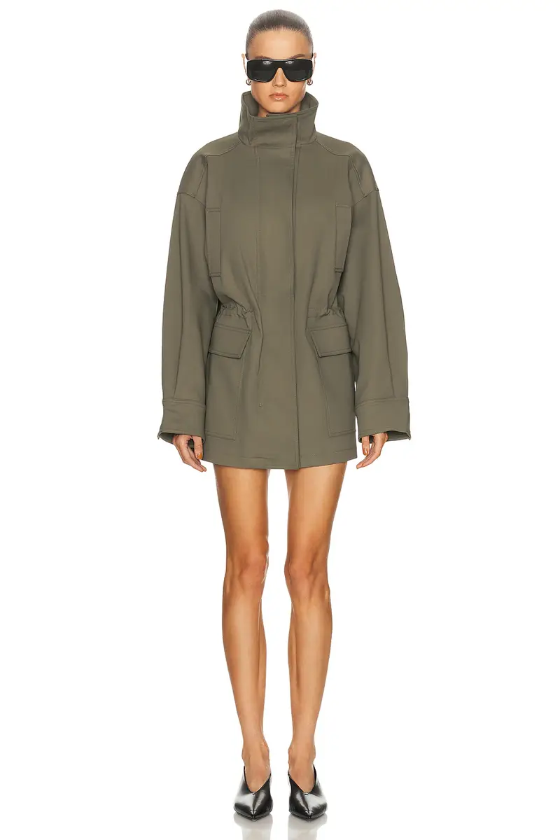 EAVES Mai Compact Suiting Parka Jacket | Thumbnail 6