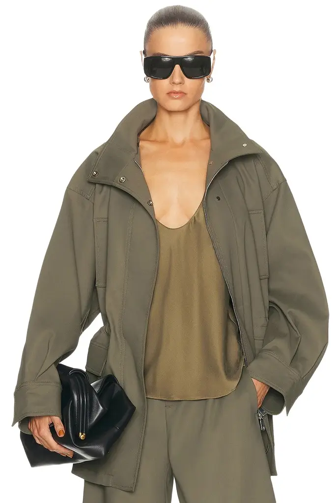 EAVES Mai Compact Suiting Parka Jacket | Image 1 EAVES Mai Compact Suiting Parka Jacket | Image 1
