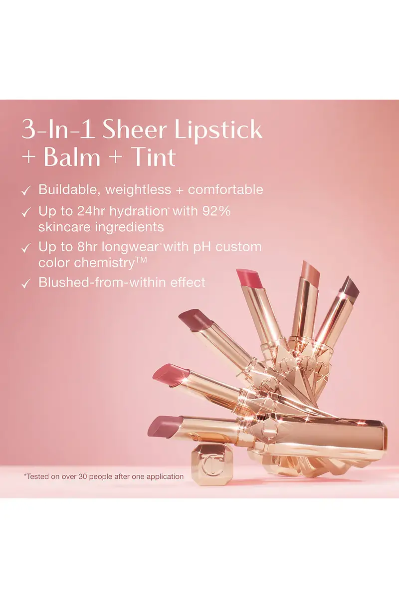 Charlotte Tilbury Pillow Talk Long Lasting Blush Balm Sheer Lip Tint | Thumbnail 6 Charlotte Tilbury Pillow Talk Long Lasting Blush Balm Sheer Lip Tint | Thumbnail 6