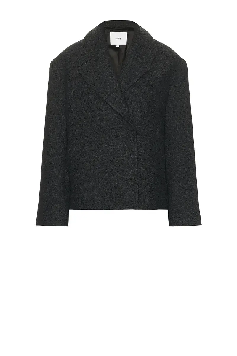 EAVES Oak Manteco Wool Cropped Peacoat | Thumbnail 5