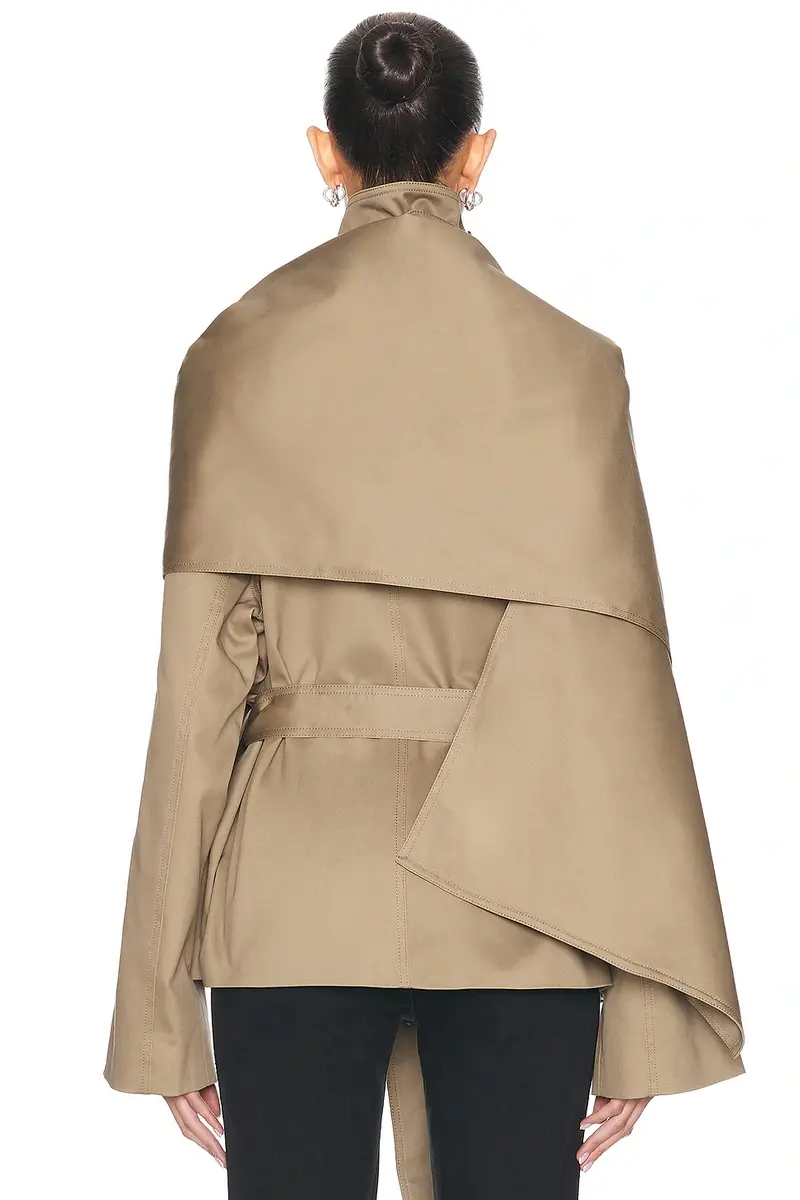 EAVES Yuna Crop Trench | Thumbnail 4 EAVES Yuna Crop Trench | Thumbnail 4