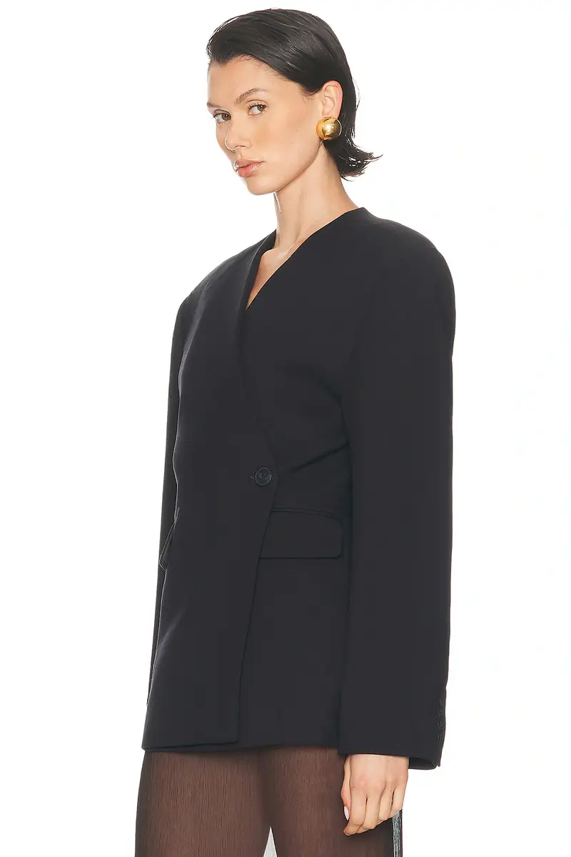 EAVES Naama Classic Suiting Blazer | Thumbnail 3 EAVES Naama Classic Suiting Blazer | Thumbnail 3