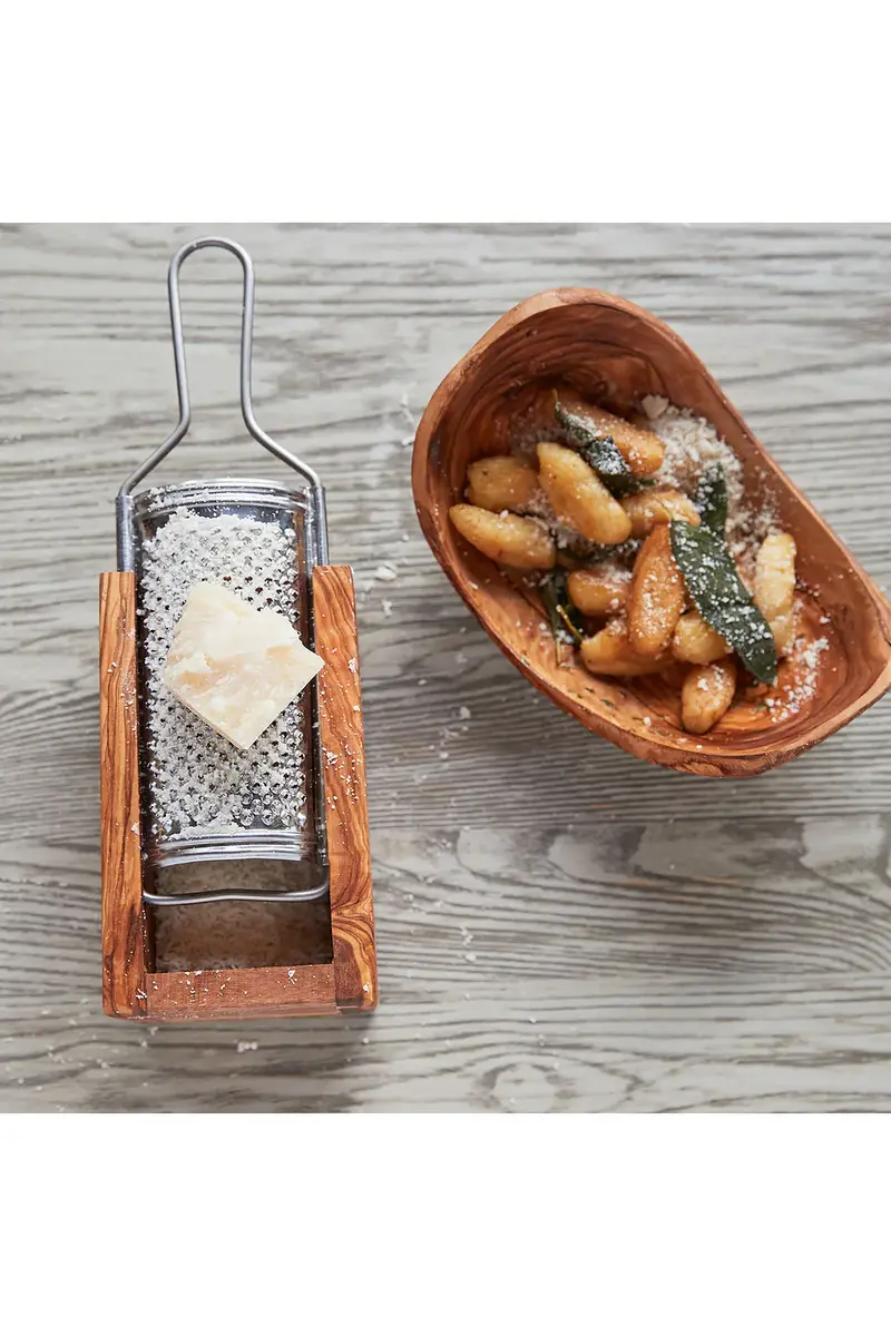 Verve Culture Olivewood Parmesan Cheese Box Grater | Thumbnail 5