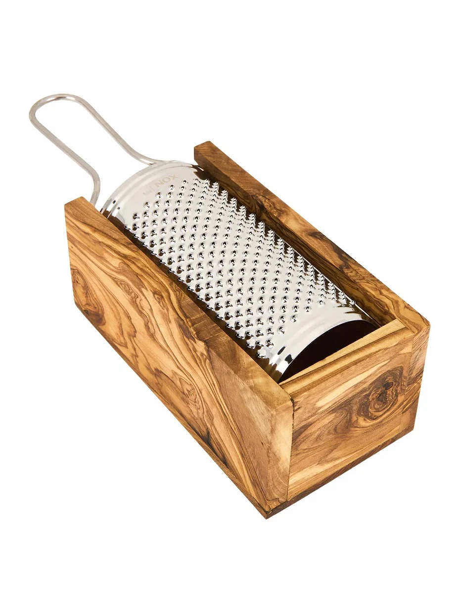 Verve Culture Olivewood Parmesan Cheese Box Grater
