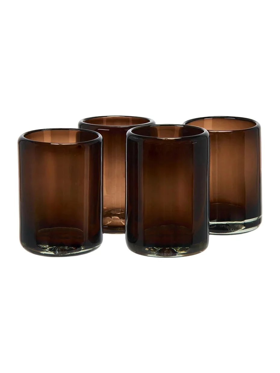 Verve Culture Set Of 4 Tamarind Shot Glasses