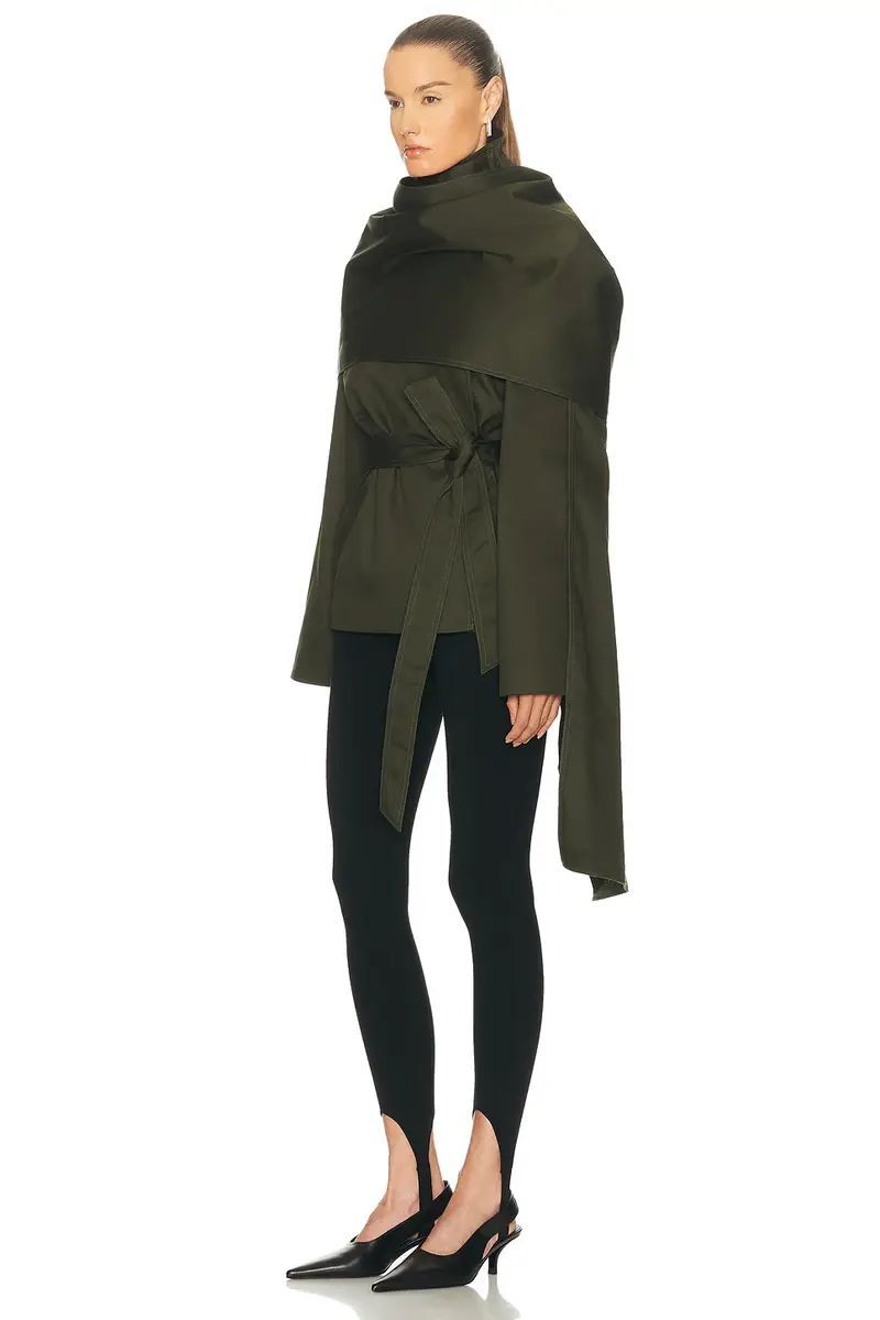EAVES Yuna Crop Trench | Thumbnail 4 EAVES Yuna Crop Trench | Thumbnail 4