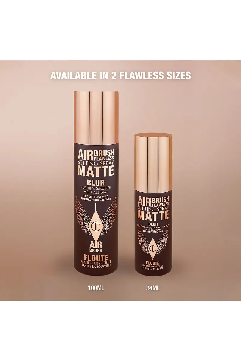 Charlotte Tilbury Airbrush Flawless Setting Spray Matte Travel | Thumbnail 9 Charlotte Tilbury Airbrush Flawless Setting Spray Matte Travel | Thumbnail 9