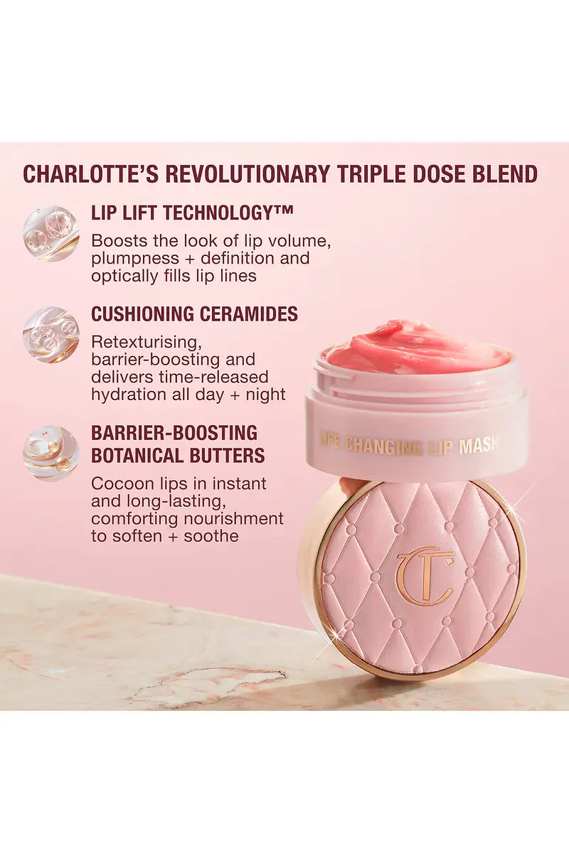 Charlotte Tilbury Charlotte's Magic Life Changing Lip Mask | Thumbnail 6 Charlotte Tilbury Charlotte's Magic Life Changing Lip Mask | Thumbnail 6