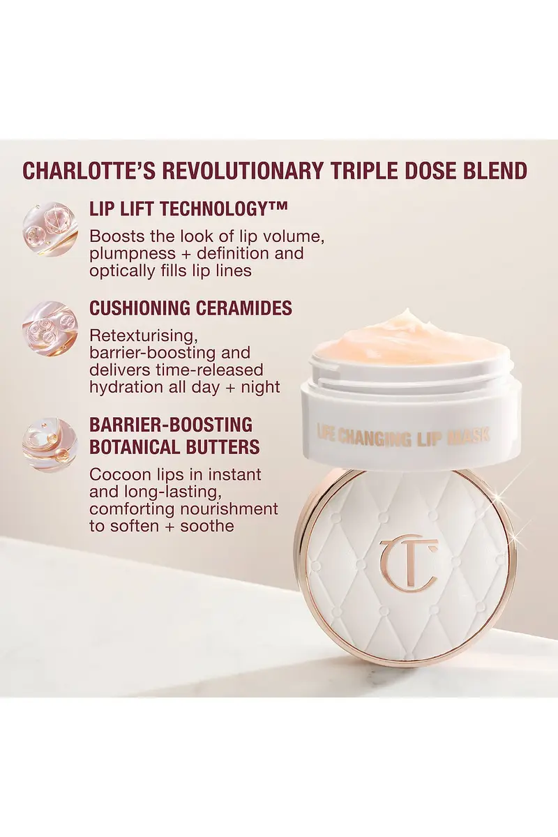 Charlotte Tilbury Charlotte's Magic Life Changing Lip Mask | Thumbnail 7 Charlotte Tilbury Charlotte's Magic Life Changing Lip Mask | Thumbnail 7