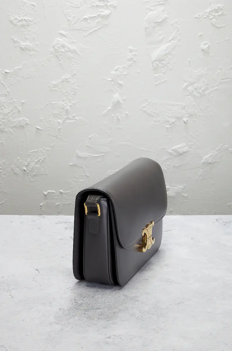 Celine Celine Triomphe Shoulder Bag | Thumbnail 4 Celine Celine Triomphe Shoulder Bag | Thumbnail 4