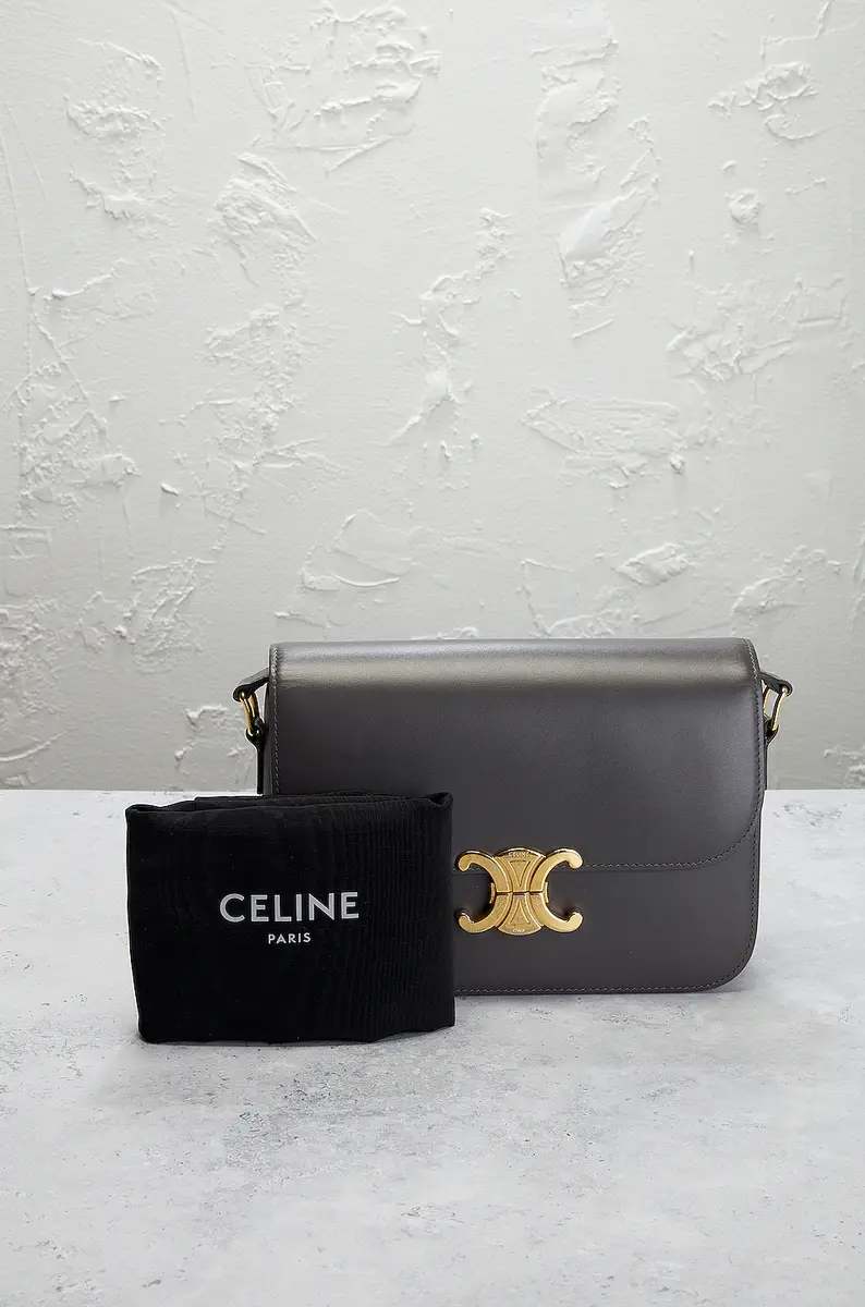 Celine Celine Triomphe Shoulder Bag | Thumbnail 10 Celine Celine Triomphe Shoulder Bag | Thumbnail 10