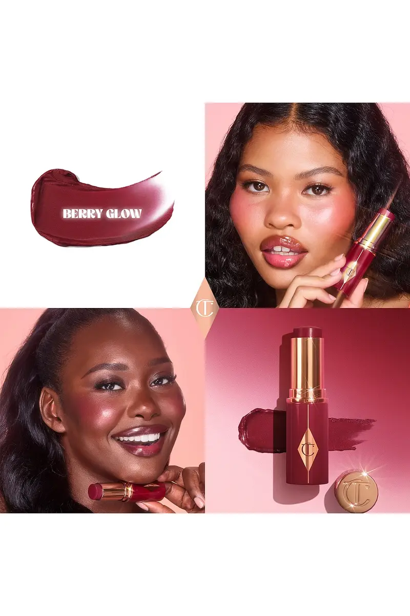 Charlotte Tilbury Unreal Lip + Cheek Glow Blush Stick with Hyaluronic Acid | Thumbnail 2 Charlotte Tilbury Unreal Lip + Cheek Glow Blush Stick with Hyaluronic Acid | Thumbnail 2