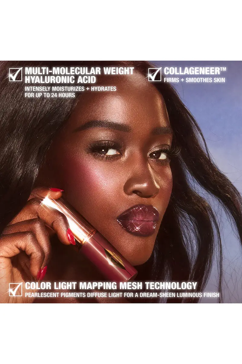 Charlotte Tilbury Unreal Lip + Cheek Glow Blush Stick with Hyaluronic Acid | Thumbnail 7 Charlotte Tilbury Unreal Lip + Cheek Glow Blush Stick with Hyaluronic Acid | Thumbnail 7