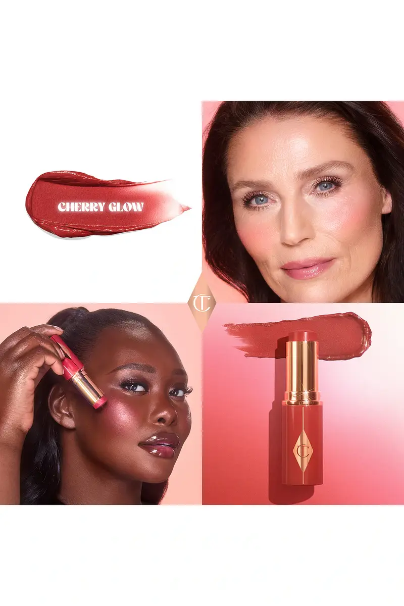 Charlotte Tilbury Unreal Lip + Cheek Glow Blush Stick with Hyaluronic Acid | Thumbnail 2 Charlotte Tilbury Unreal Lip + Cheek Glow Blush Stick with Hyaluronic Acid | Thumbnail 2