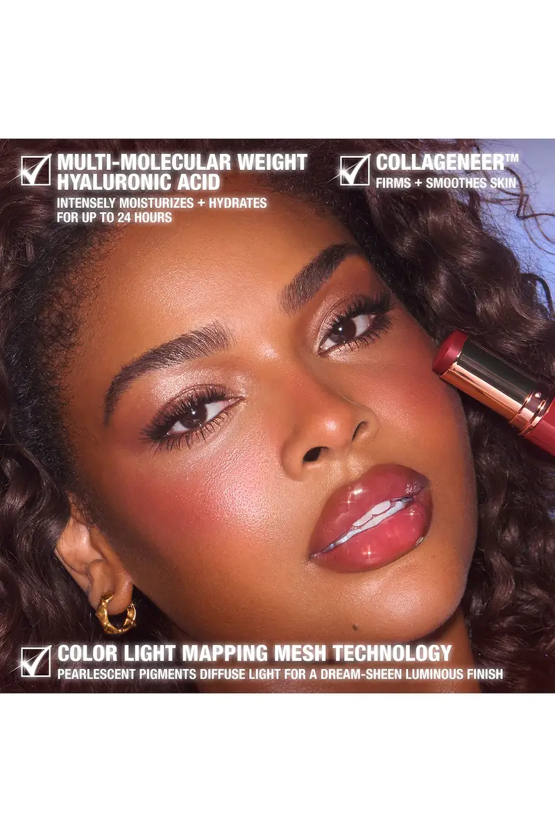 Charlotte Tilbury Unreal Lip + Cheek Glow Blush Stick with Hyaluronic Acid | Thumbnail 7 Charlotte Tilbury Unreal Lip + Cheek Glow Blush Stick with Hyaluronic Acid | Thumbnail 7