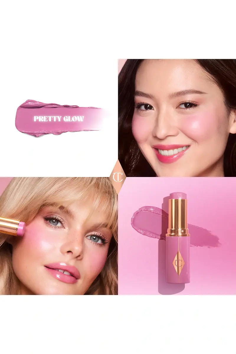 Charlotte Tilbury Unreal Lip + Cheek Glow Blush Stick with Hyaluronic Acid | Thumbnail 2 Charlotte Tilbury Unreal Lip + Cheek Glow Blush Stick with Hyaluronic Acid | Thumbnail 2