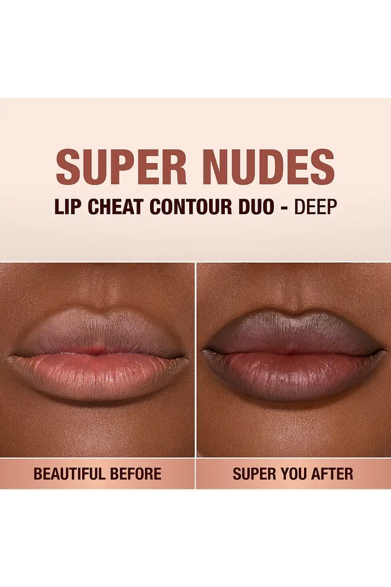 Charlotte Tilbury Supernudes Lip Cheat Long-Lasting Waterproof Lip Liner Duo | Thumbnail 2 Charlotte Tilbury Supernudes Lip Cheat Long-Lasting Waterproof Lip Liner Duo | Thumbnail 2