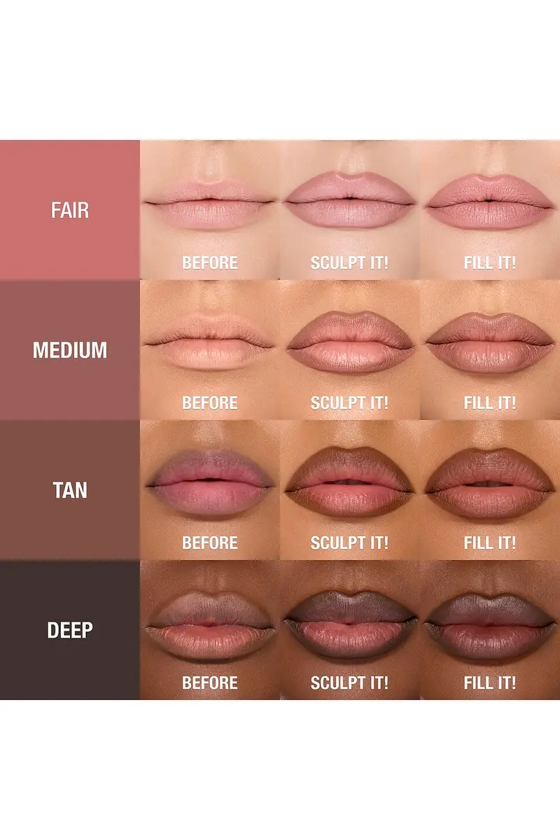 Charlotte Tilbury Supernudes Lip Cheat Long-Lasting Waterproof Lip Liner Duo | Thumbnail 8 Charlotte Tilbury Supernudes Lip Cheat Long-Lasting Waterproof Lip Liner Duo | Thumbnail 8