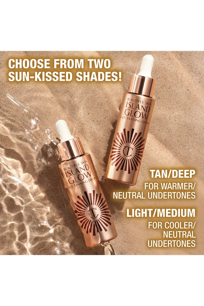 Charlotte Tilbury Beautiful Skin Island Glow Easy Tanning Drops | Thumbnail 5