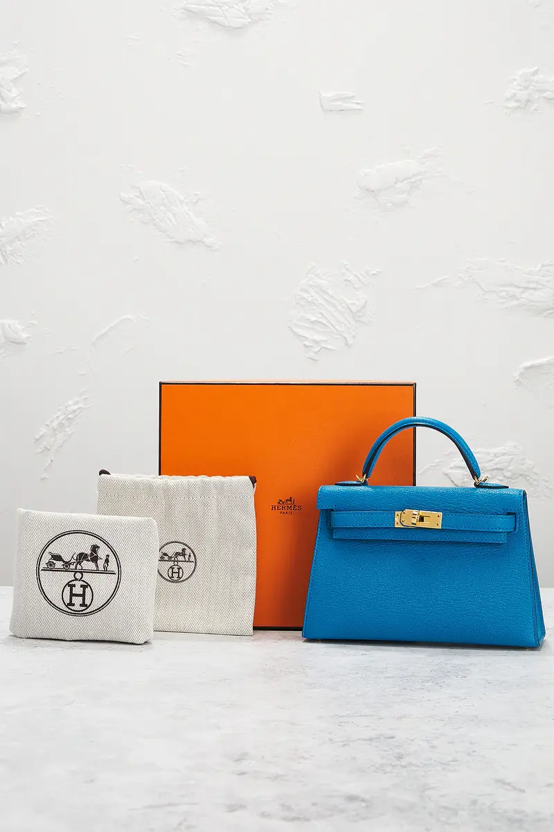 HERMÈS Hermes Chevre Kelly 20 Handbag | Thumbnail 7 HERMÈS Hermes Chevre Kelly 20 Handbag | Thumbnail 7