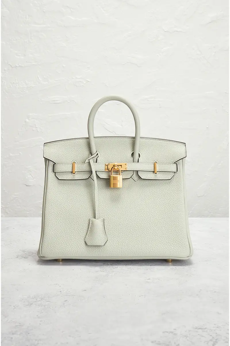 HERMÈS Hermes Clemence Birkin 25 Handbag | Thumbnail 2 HERMÈS Hermes Clemence Birkin 25 Handbag | Thumbnail 2