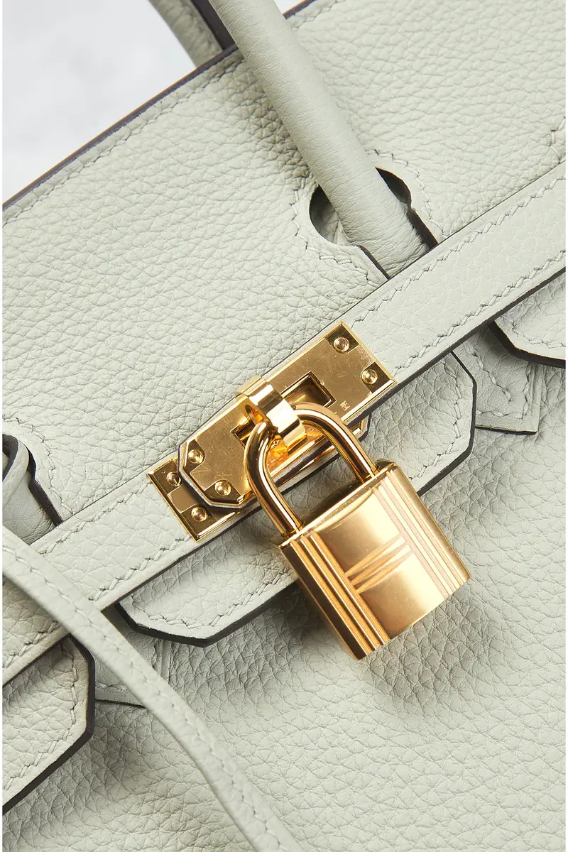 HERMÈS Hermes Clemence Birkin 25 Handbag | Thumbnail 5 HERMÈS Hermes Clemence Birkin 25 Handbag | Thumbnail 5