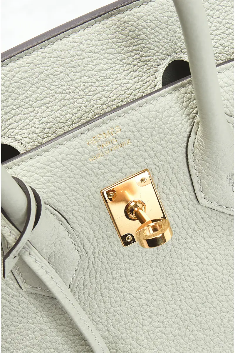 HERMÈS Hermes Clemence Birkin 25 Handbag | Thumbnail 6 HERMÈS Hermes Clemence Birkin 25 Handbag | Thumbnail 6