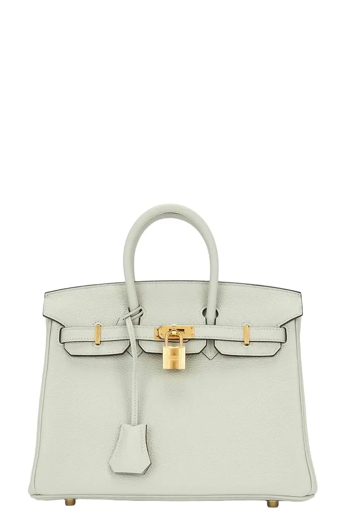 HERMÈS Hermes Clemence Birkin 25 Handbag | Image 1 HERMÈS Hermes Clemence Birkin 25 Handbag | Image 1