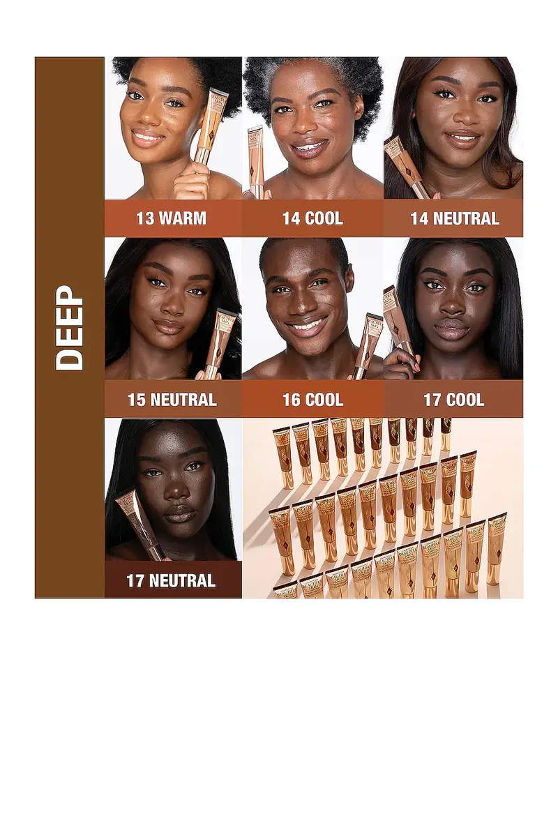 Charlotte Tilbury Charlotte's Beautiful Skin Medium Coverage Liquid Foundation with Hyaluronic Acid | Thumbnail 4 Charlotte Tilbury Charlotte's Beautiful Skin Medium Coverage Liquid Foundation with Hyaluronic Acid | Thumbnail 4