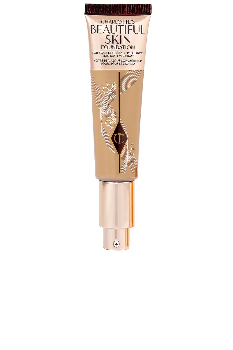 Charlotte Tilbury Charlotte's Beautiful Skin Medium Coverage Liquid Foundation with Hyaluronic Acid | Image 1 Charlotte Tilbury Charlotte's Beautiful Skin Medium Coverage Liquid Foundation with Hyaluronic Acid | Image 1