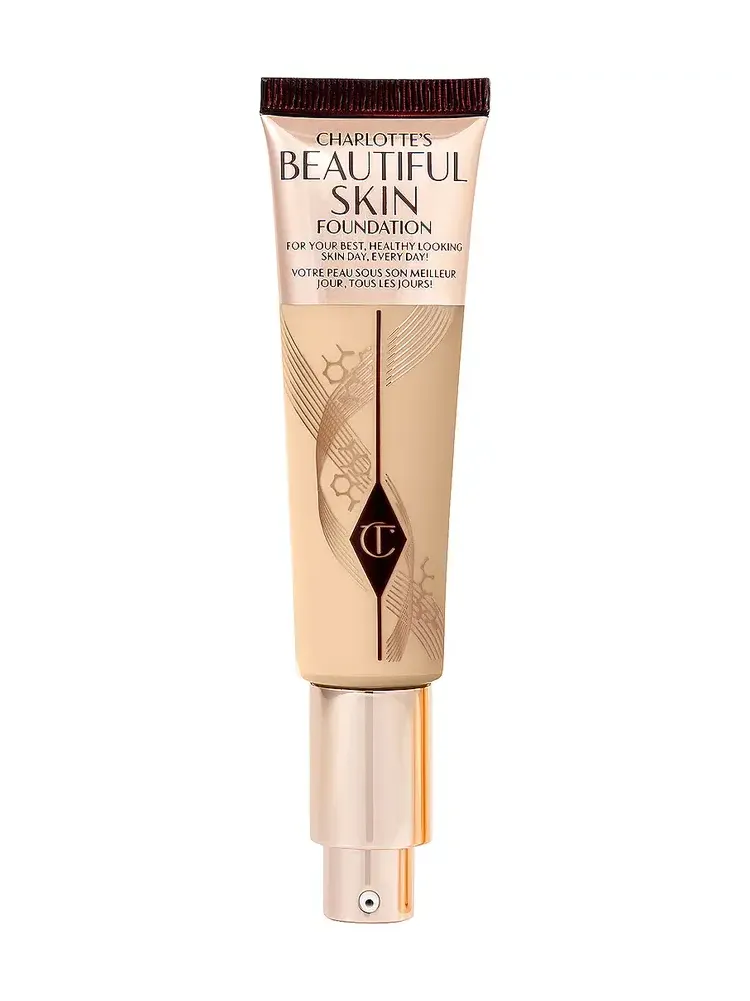 Charlotte Tilbury Charlotte's Beautiful Skin Medium Coverage Liquid Foundation with Hyaluronic Acid