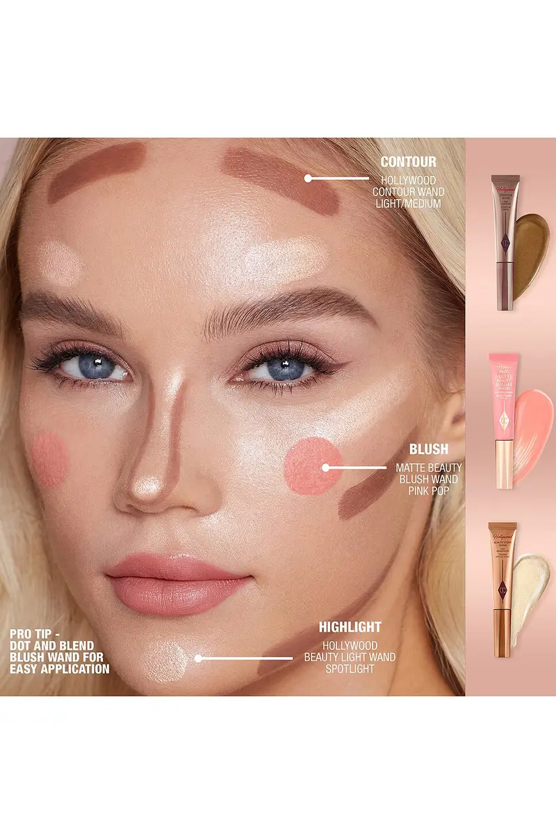 Charlotte Tilbury Pillow Talk Matte Beauty Blush Wand | Thumbnail 5 Charlotte Tilbury Pillow Talk Matte Beauty Blush Wand | Thumbnail 5