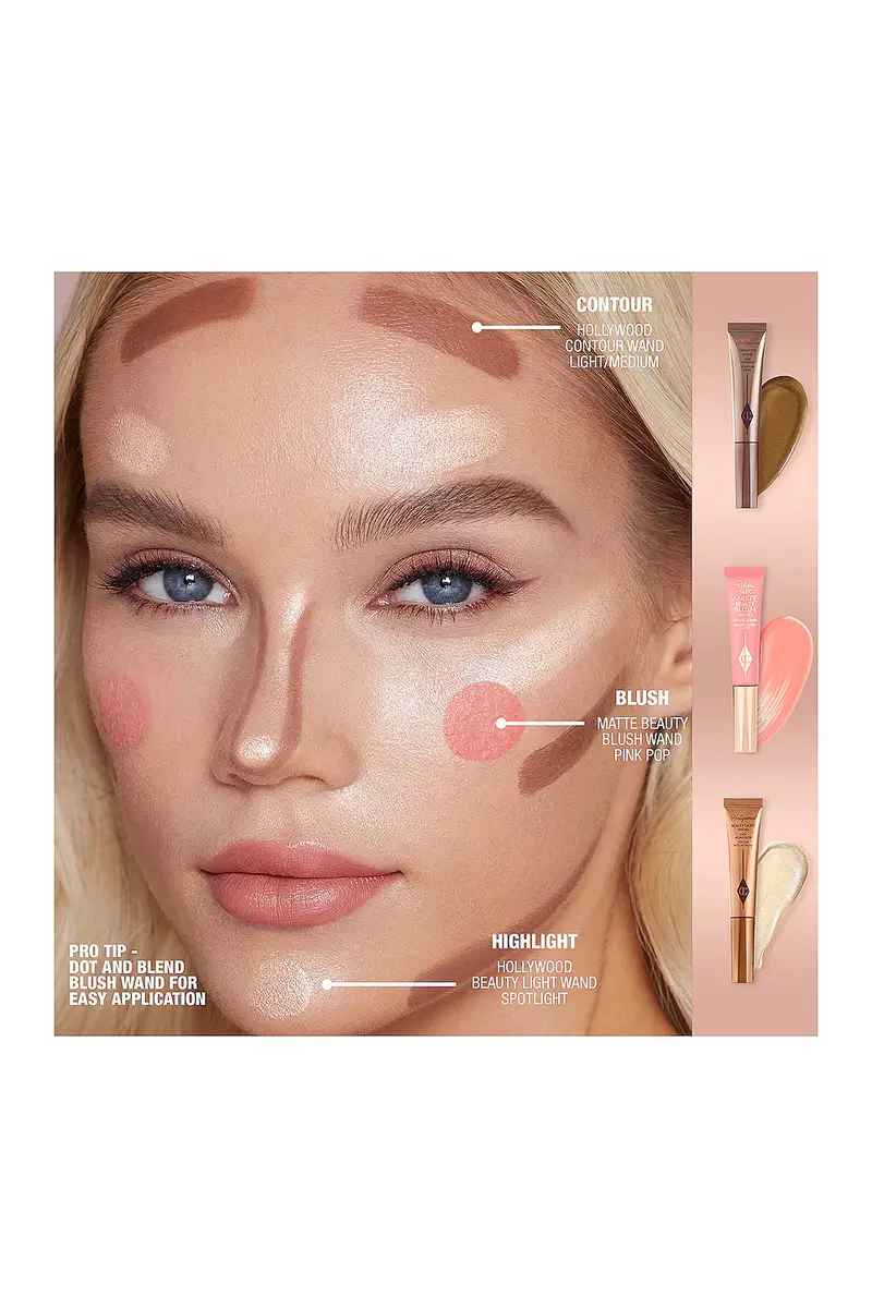 Charlotte Tilbury Pillow Talk Matte Beauty Blush Wand | Thumbnail 5 Charlotte Tilbury Pillow Talk Matte Beauty Blush Wand | Thumbnail 5