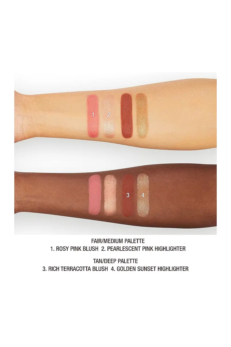 Charlotte Tilbury Hollywood Blush & Glow Glide Palette | Thumbnail 3 Charlotte Tilbury Hollywood Blush & Glow Glide Palette | Thumbnail 3