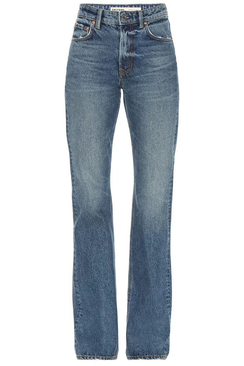 GRLFRND x Sophia Kelly Melanie High Rise Boot Cut Jeans | Thumbnail 5