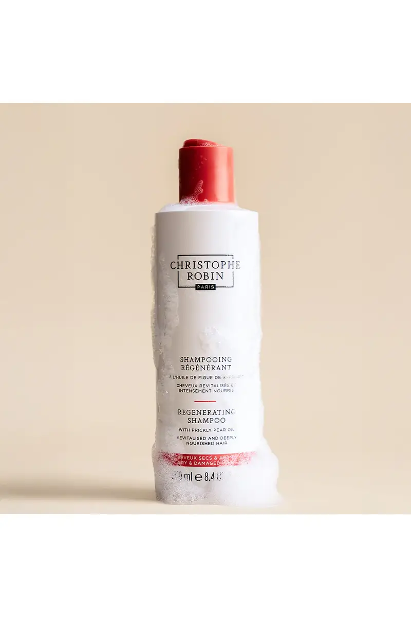 Christophe Robin Regenerating Shampoo With Prickly Pear Oil | Thumbnail 3