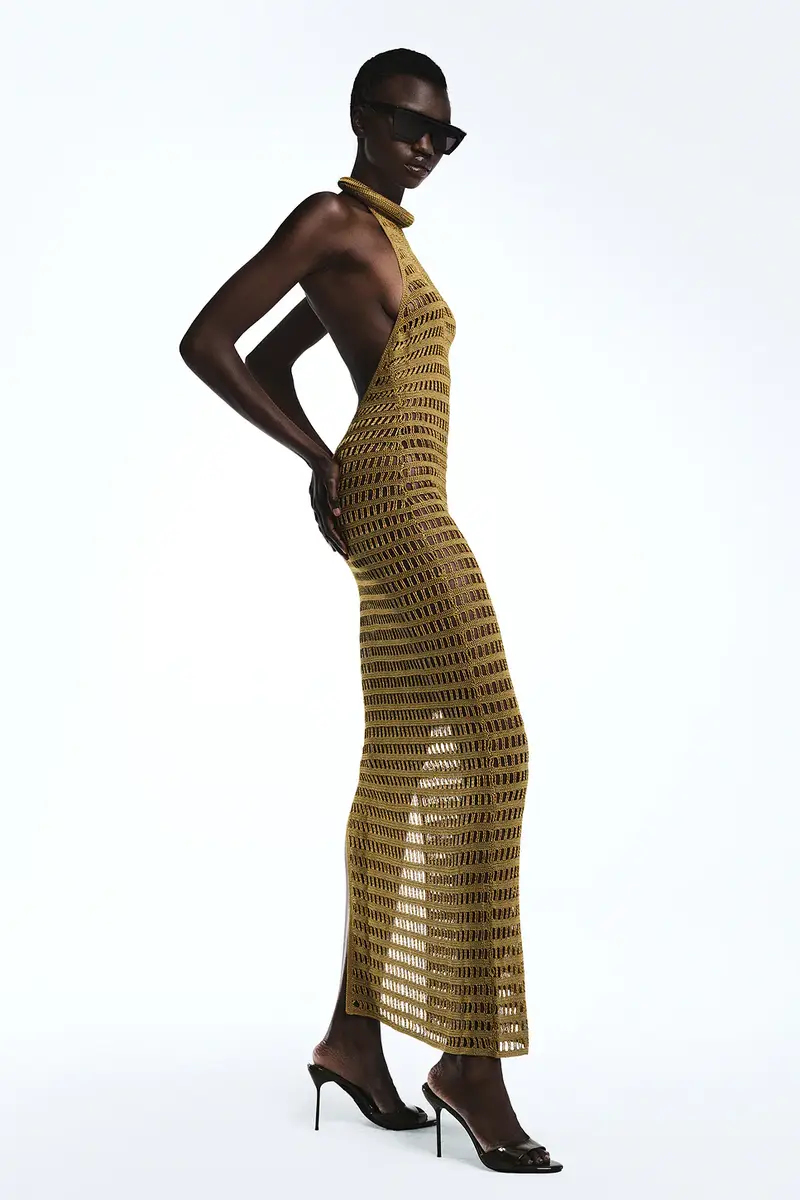 REVOLVE LOS ANGELES Bruni Crochet Gown | Thumbnail 3
