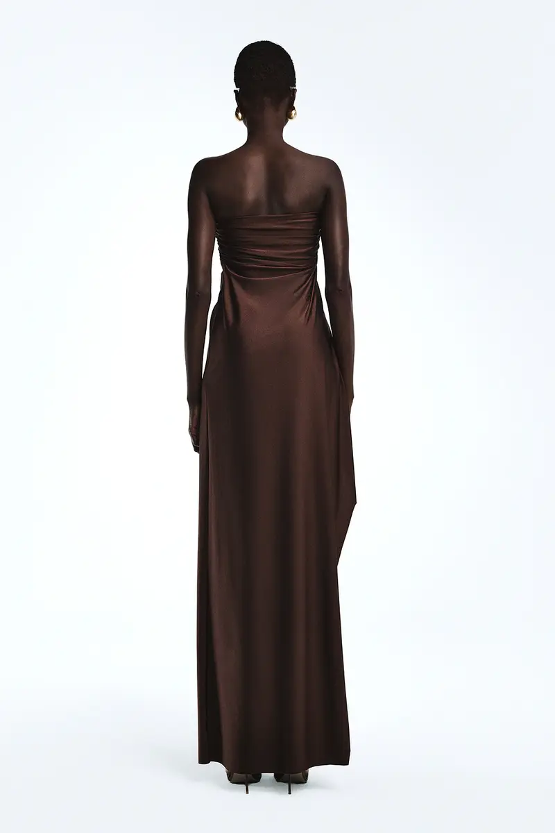 REVOLVE LOS ANGELES Enzo Asymmetric Maxi Dress | Thumbnail 3