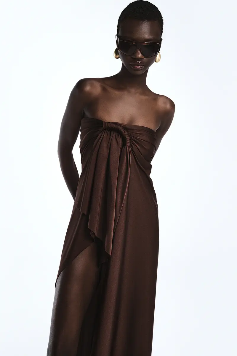 REVOLVE LOS ANGELES Enzo Asymmetric Maxi Dress | Thumbnail 6