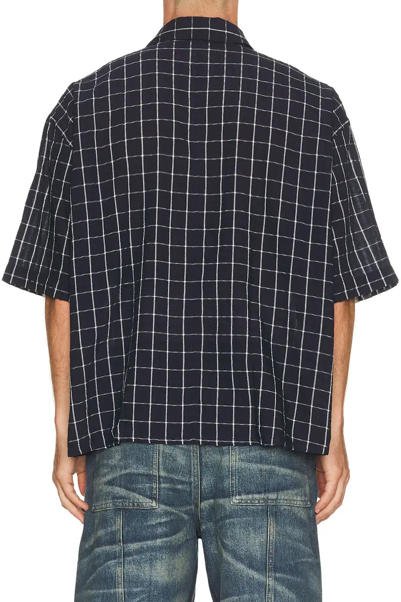 Won Hundred Maza Check Short Sleeve Shirt | Thumbnail 2