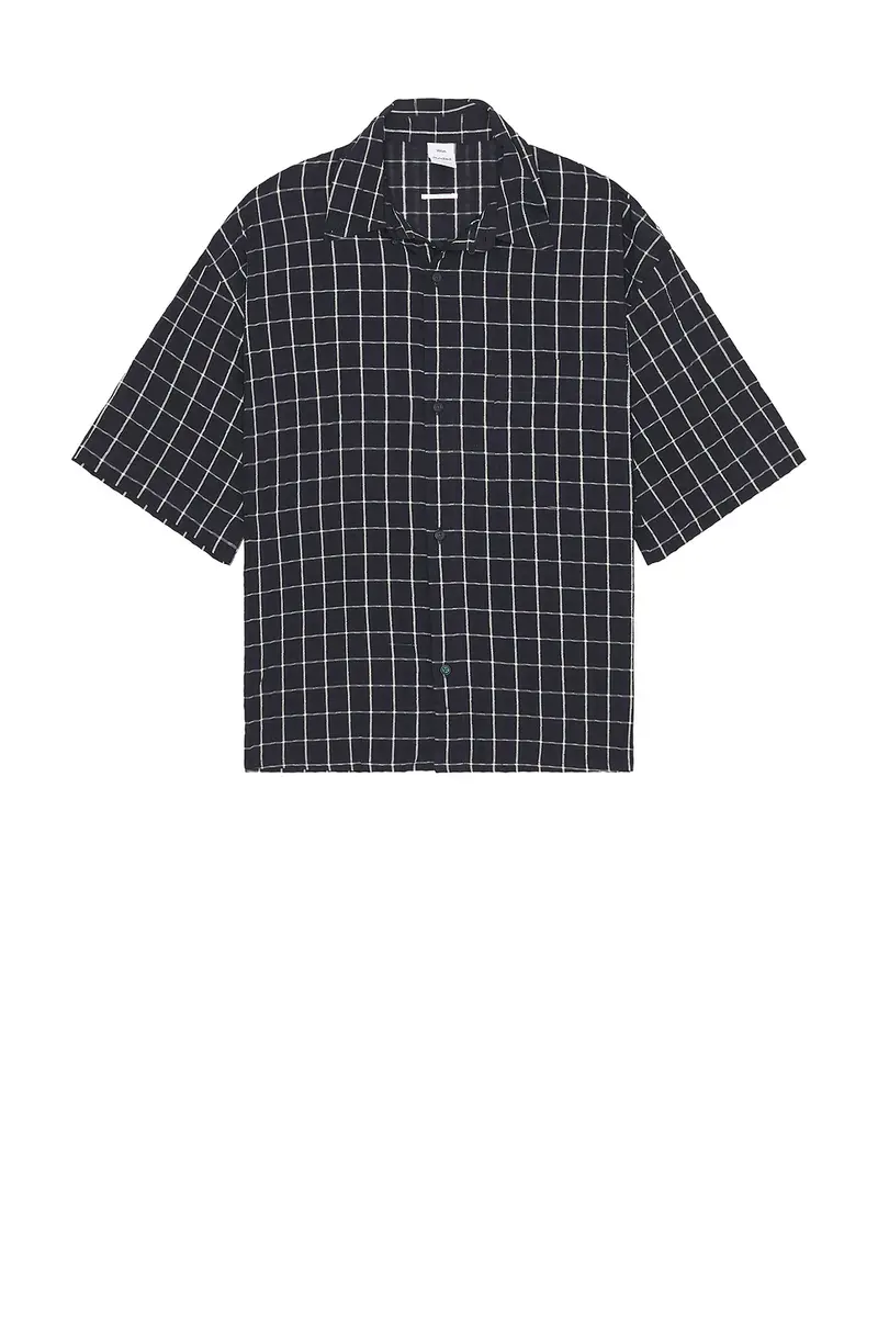 Won Hundred Maza Check Short Sleeve Shirt | Thumbnail 4
