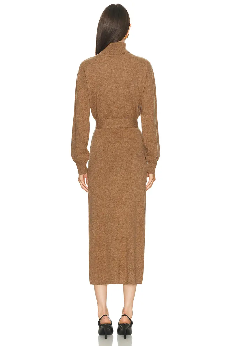 L'Academie Leslia Belted Midi Dress | Thumbnail 3