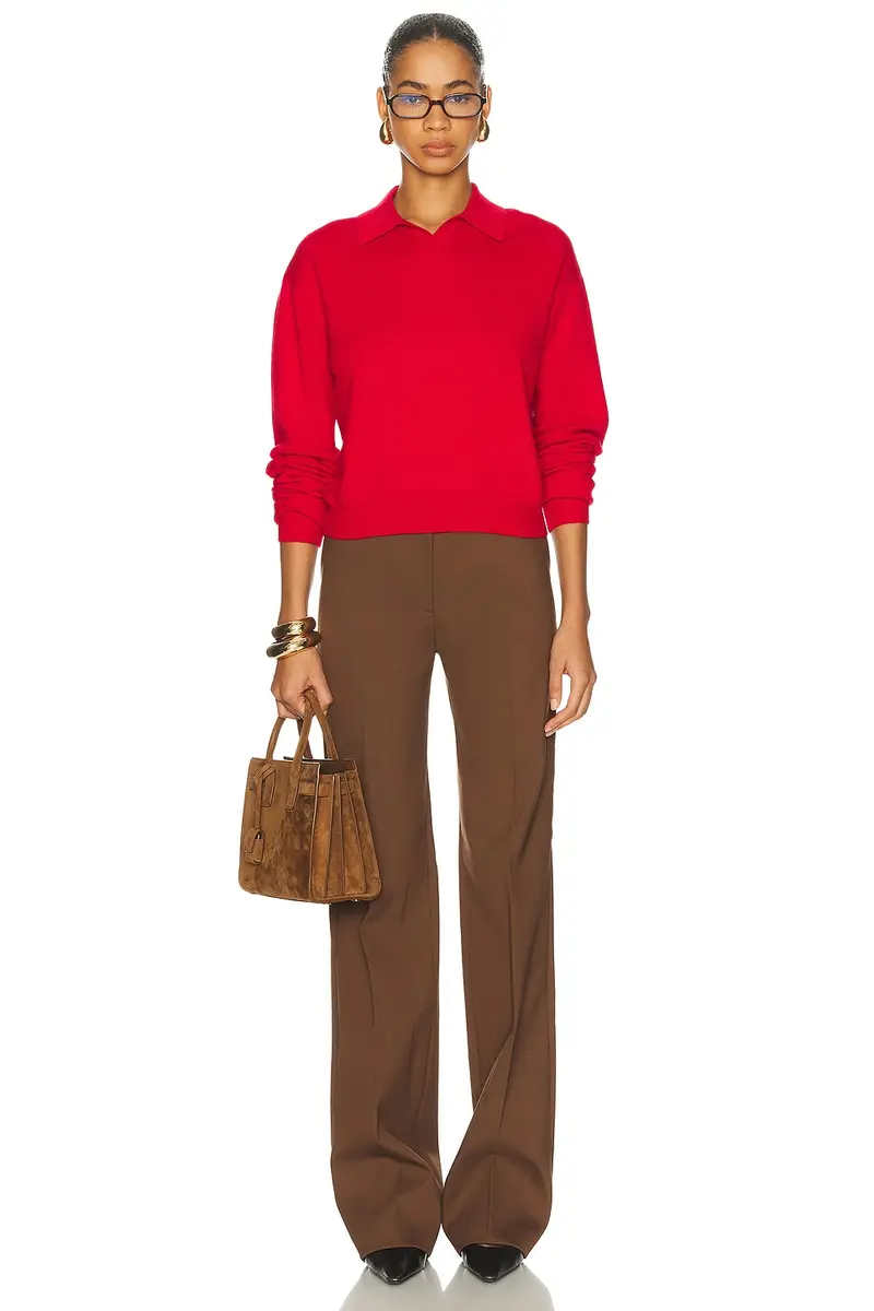 EAVES Whinifred Knit Polo | Thumbnail 4 EAVES Whinifred Knit Polo | Thumbnail 4