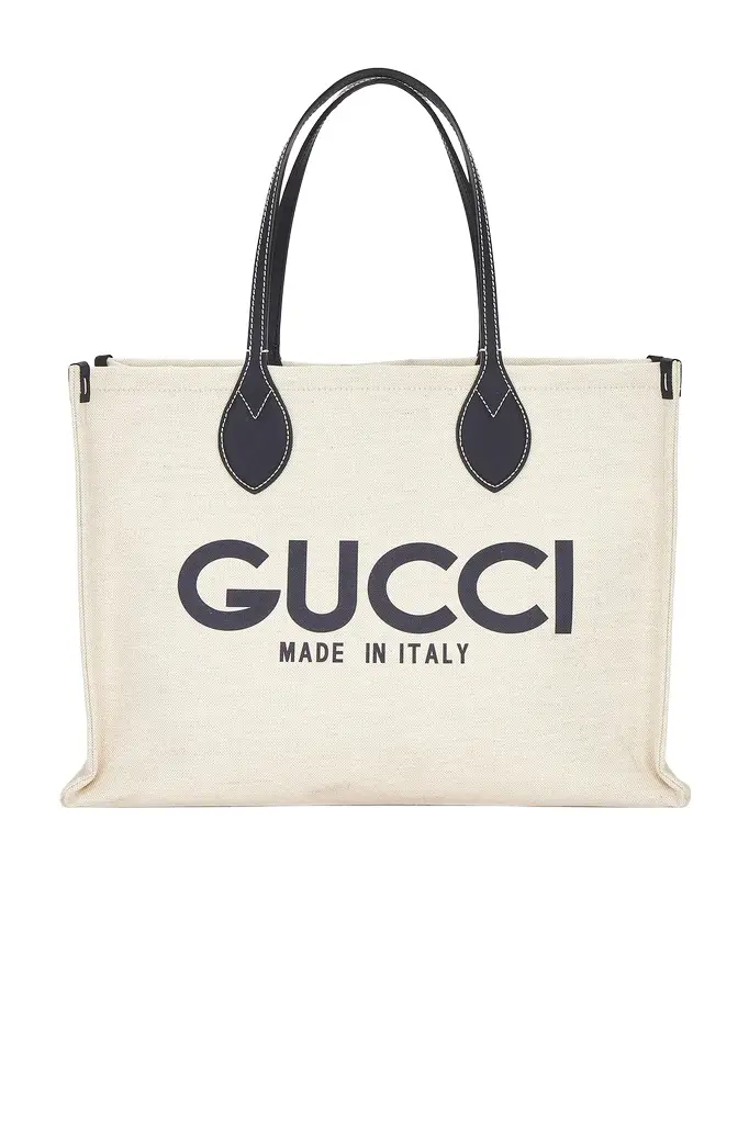 Gucci Gucci Logo Tote Bag