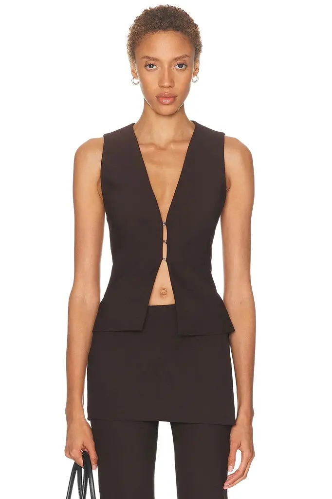 EAVES Jade Vest Top