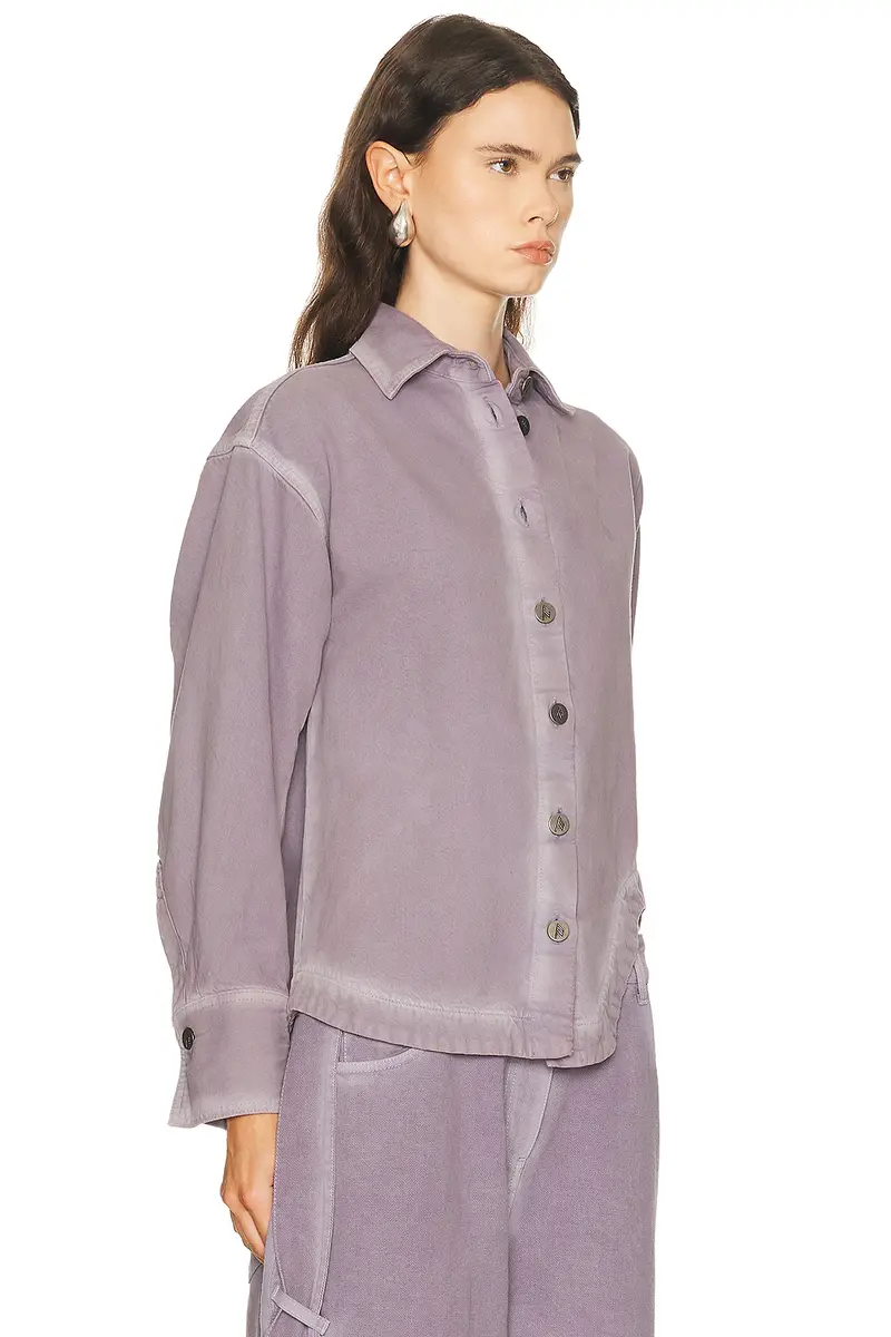 The Attico Bomber Shirt Jacket | Thumbnail 2 The Attico Bomber Shirt Jacket | Thumbnail 2