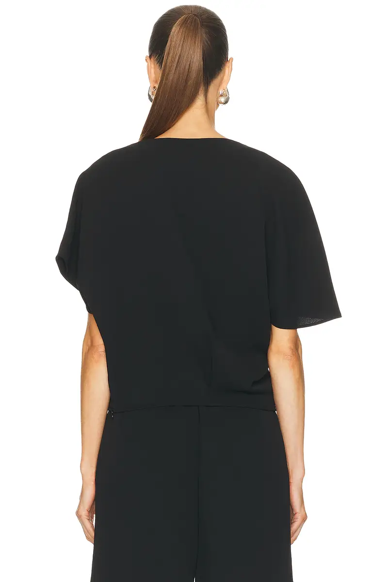 EAVES Greta Crepe Top | Thumbnail 4